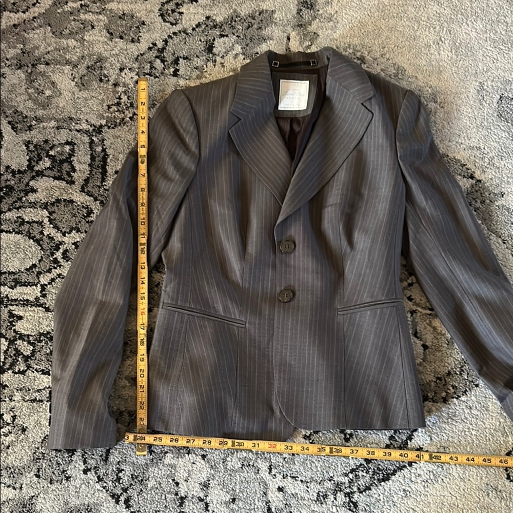 The Limited Gray Sport Coat Classic Blazer
